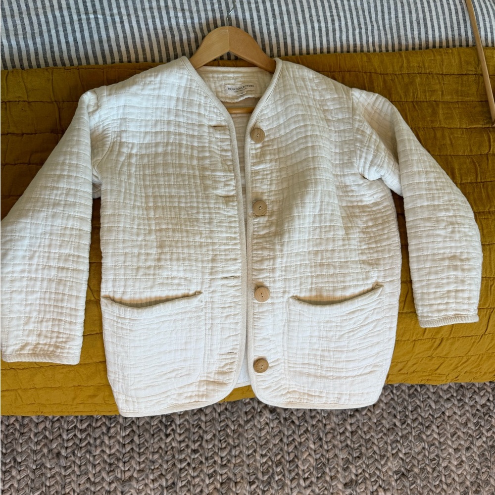 EUC Emerson Fry India Collection 100% Organic Cotton jacket